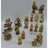 Quantity of Goebel Hummel figures, tallest 17cm (16)