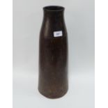 East African Tutsi wooden milk urn, 48cm