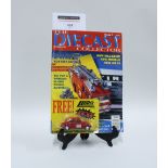 The Diecast Collector magazine Issue No1. November 1997 complete with Lledo model car