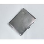 George VI silver cigarette case, Birmingham 1941, 10.5cm