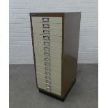 Bisley filing cabinet. 95 x 35 x 46cm.