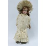 Early 20th century Armand Marseille bisque head doll, AM370, 52cm long