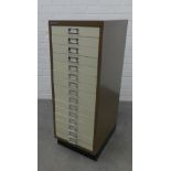 Bisley filing cabinet. 95 x 35 x 46cm.