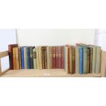 A collection of antiquarian books and novels to include wuthering Heights and Wind in the Willows,