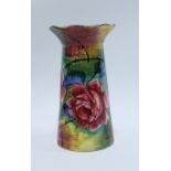 Wemyss Ware Jazzy pattern vase, 20cm.