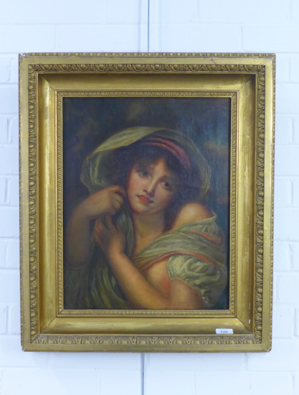 English School oil on canvas, apparently unsigned, in a good gilt frame, 38 x 48cm - Image 2 of 4