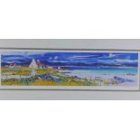 Jean Feeney, 'Summer on the Isle of Lewis' giclee print, 29/50, signed in pencil and framed under