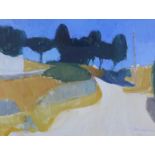 Charles Jamieson MFA PAI PPAI (SCOTTISH b 1952 - ), 'Trees - Lipsi', oil on canvas, signed and