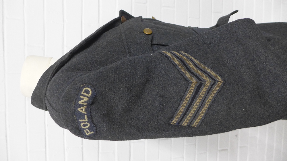 WITHDRAWN WWII Polish Air Force jacket and Bates Hatter, Jermyn Street, London hat (2) - Image 3 of 11