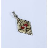 1917 Russian Revolution pendant, 3cm