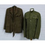 LOT WITHDRAWN Two Polish Army jackets, (2)