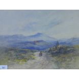 Arthur Harris (Scottish (fl.1890-1919) Highland scene, watercolour, signed and dated 1895, under