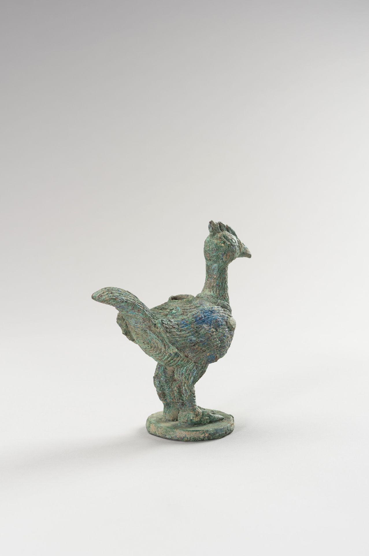 A RARE DONG SON 'HAMSA BIRD' BRONZE - Image 6 of 8