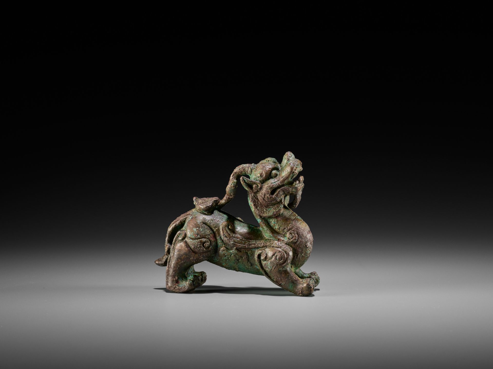 A BRONZE 'BIXIE' WEIGHT - Image 7 of 12