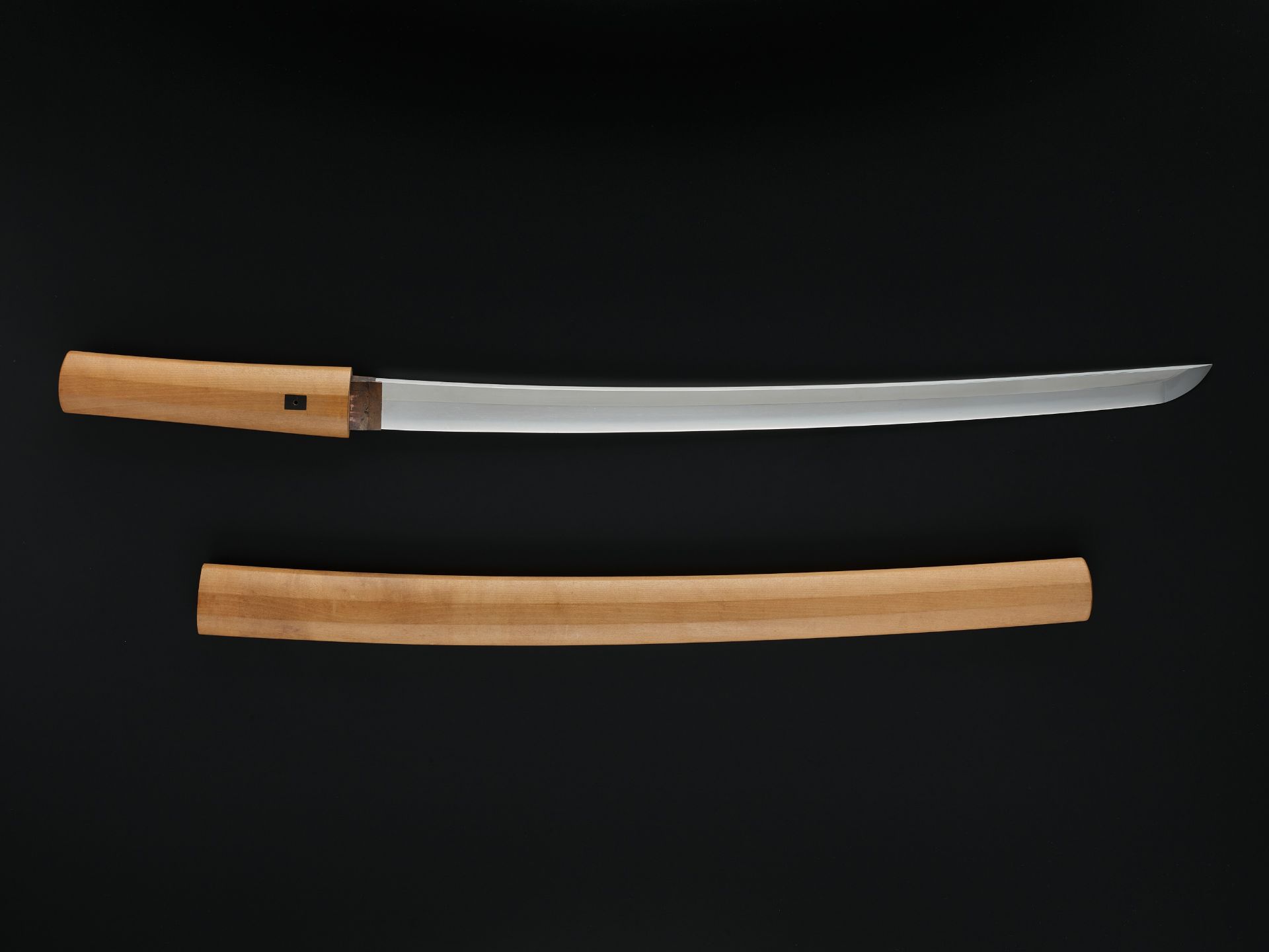 A YAMASHIRO WAKIZASHI IN SHIRASAYA - Bild 6 aus 8