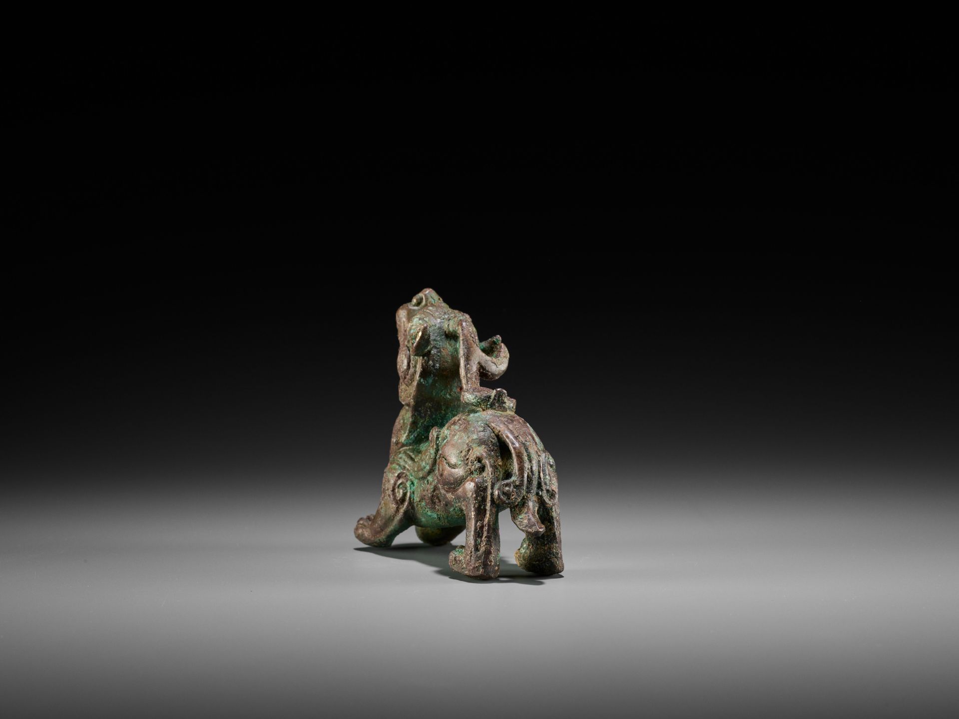 A BRONZE 'BIXIE' WEIGHT - Image 5 of 12