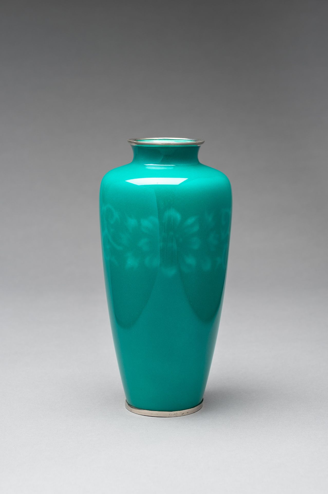 A LARGE ANDO STYLE CLOISONE ENAMEL VASE