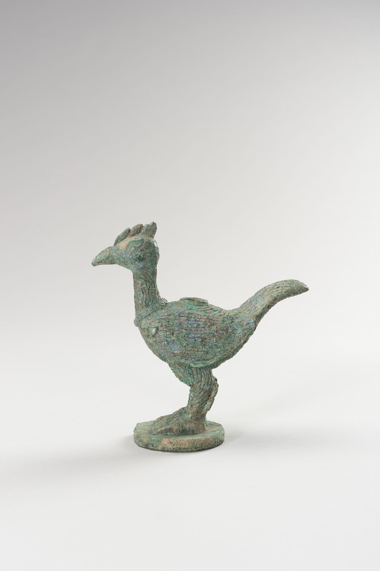 A RARE DONG SON 'HAMSA BIRD' BRONZE - Image 2 of 8