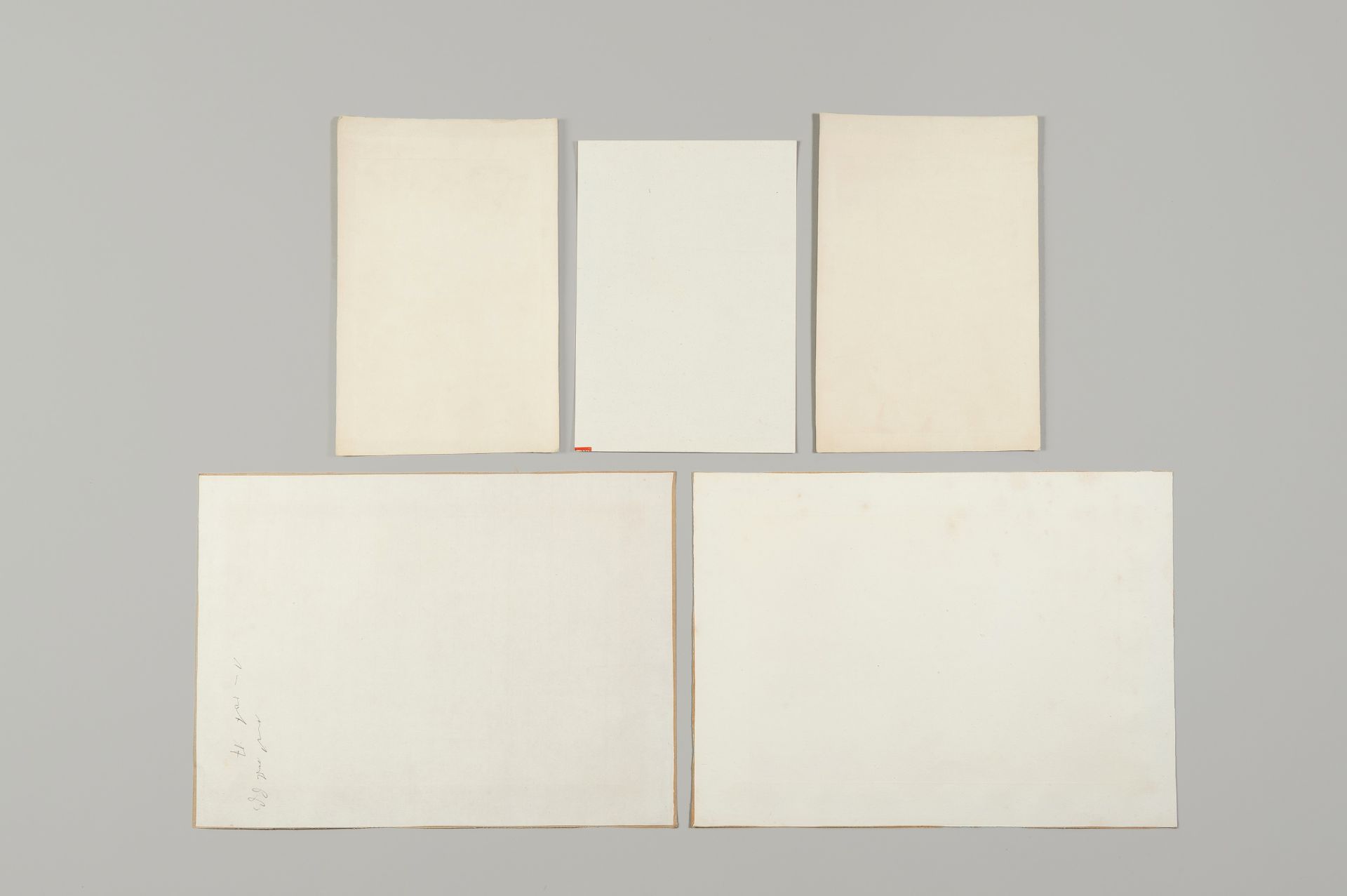 A GROUP OF THREE PAINTINGS AND TWO PRINTS - Image 13 of 13