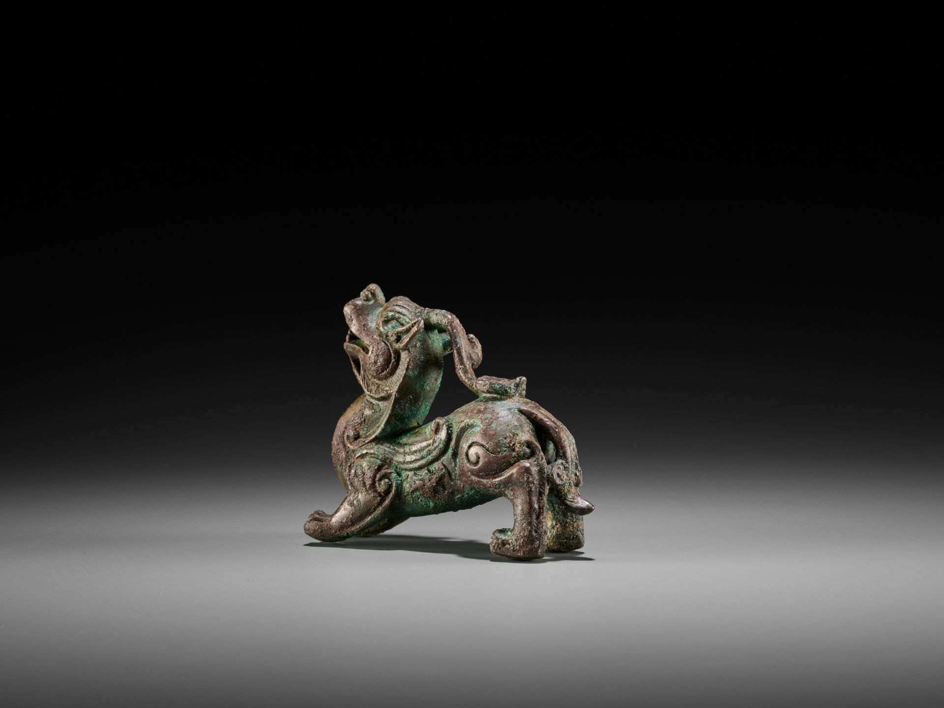 A BRONZE 'BIXIE' WEIGHT - Image 4 of 12