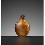 A 'REALGAR' GLASS SNUFF BOTTLE, 1700-1820