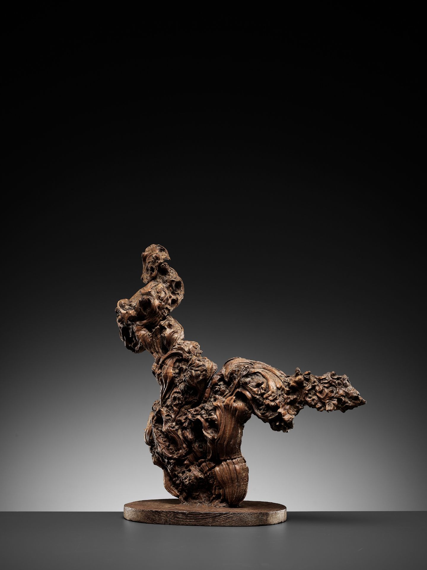 A ROOT WOOD SCHOLAR'S ROCK, QING DYNASTY - Bild 4 aus 8