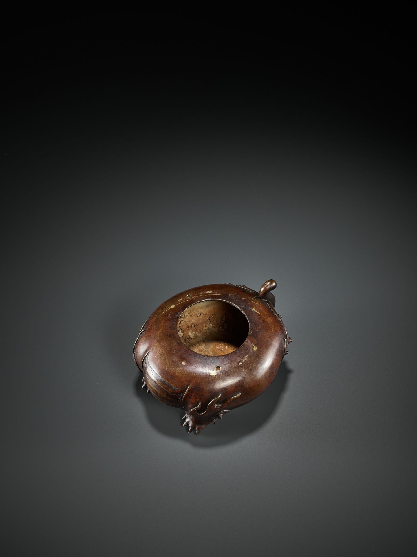 A BRONZE 'LUDUAN' CENSER, EARLY QING DYNASTY - Image 9 of 9