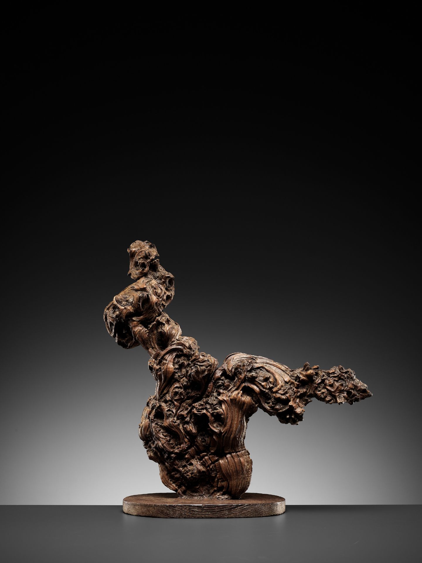 A ROOT WOOD SCHOLAR'S ROCK, QING DYNASTY - Bild 2 aus 8