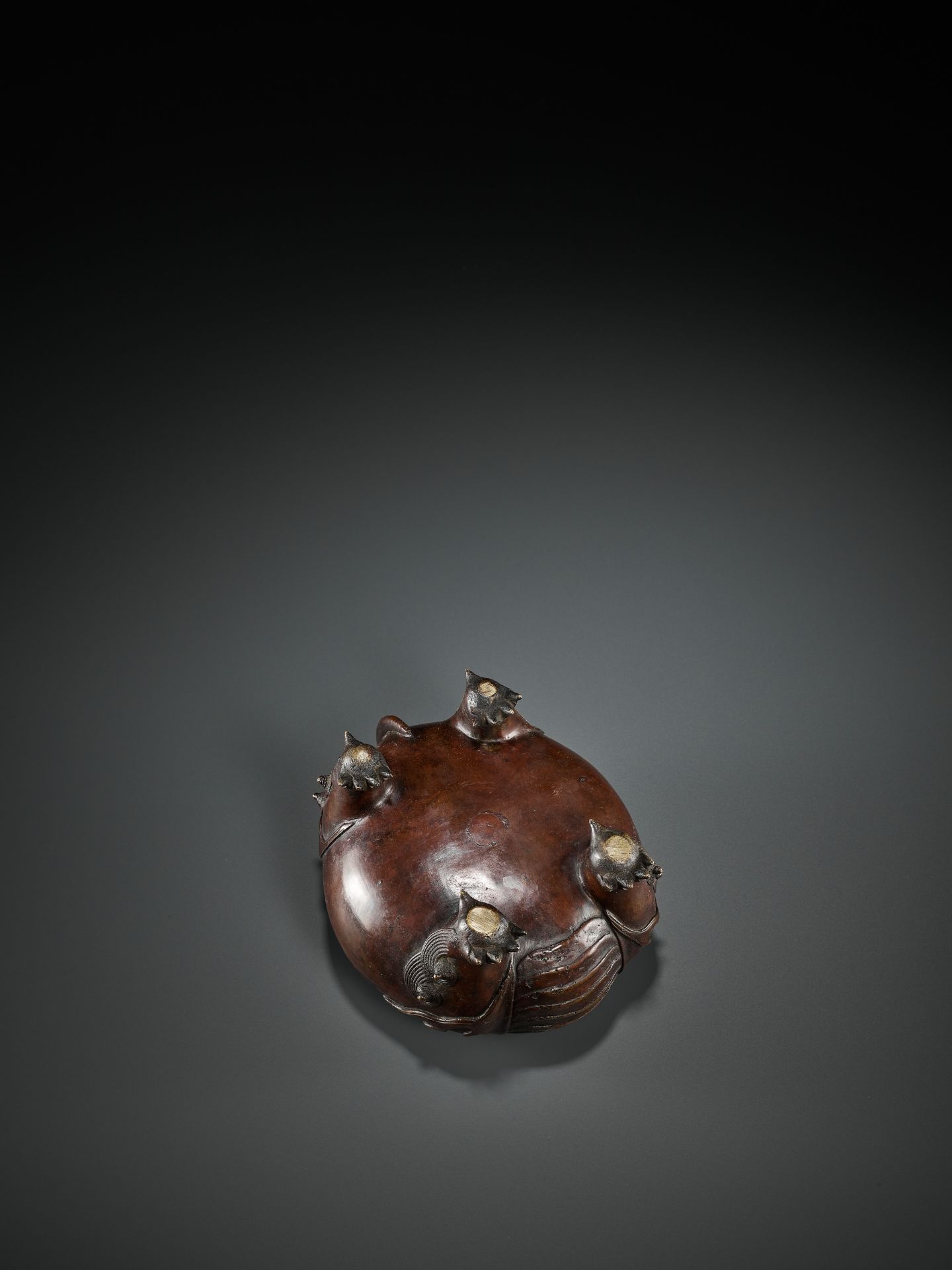 A BRONZE 'LUDUAN' CENSER, EARLY QING DYNASTY - Bild 8 aus 9