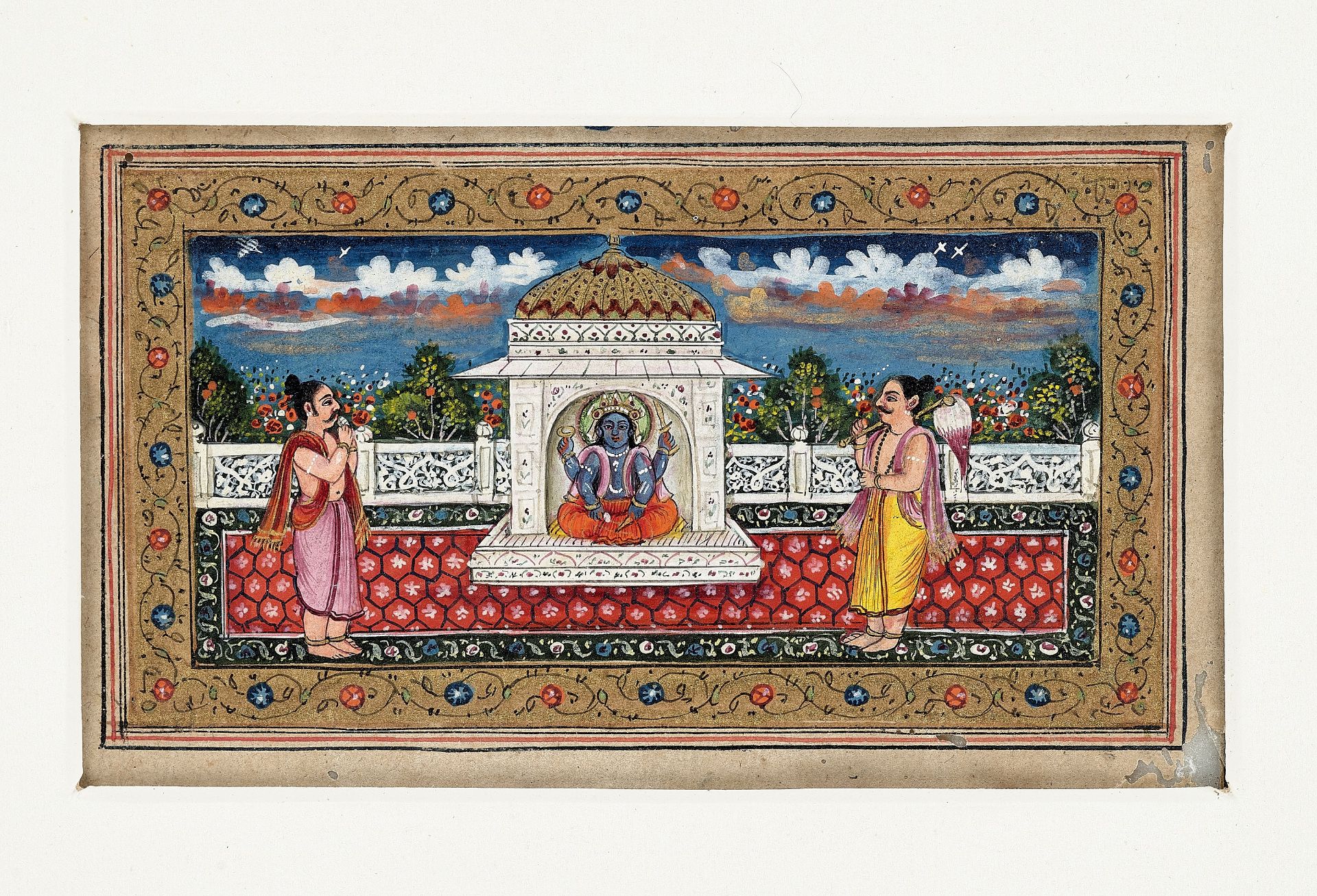 A RARE GROUP OF 27 FOLIOS FROM A MANUSCRIPT, KASHMIR 18TH CENTURY - Image 6 of 15