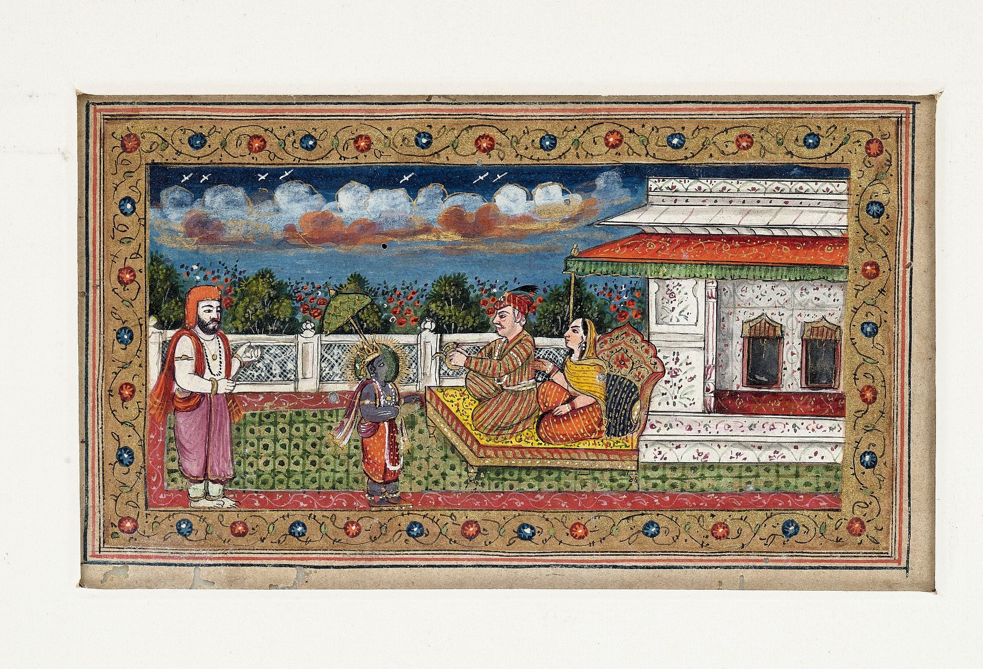 A RARE GROUP OF 27 FOLIOS FROM A MANUSCRIPT, KASHMIR 18TH CENTURY - Image 8 of 15