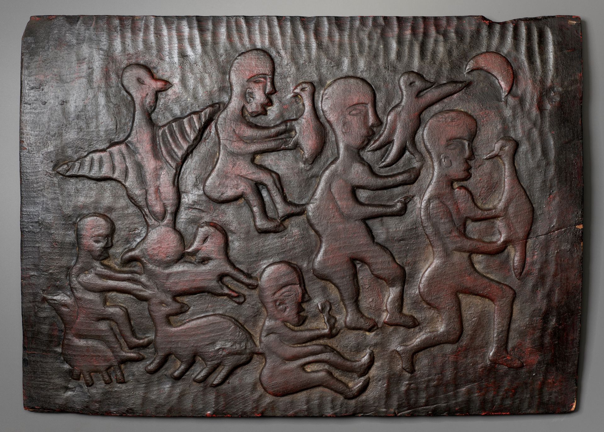 A CARVED WOOD PANEL, PAIWAN, 19TH TO EARLY 20TH CENTURY