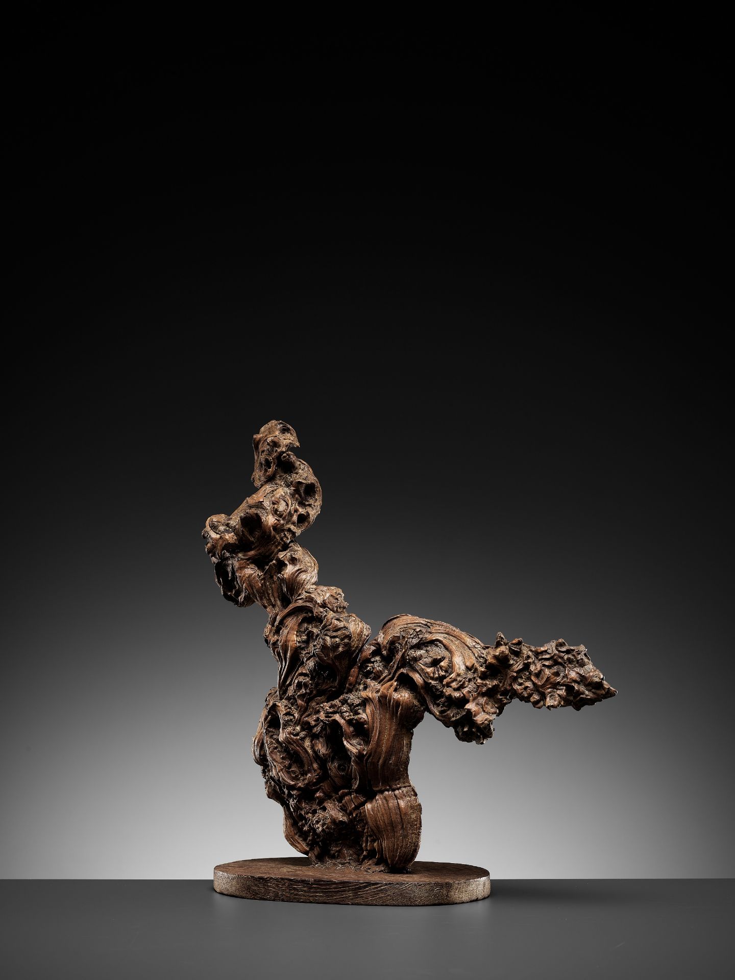 A ROOT WOOD SCHOLAR'S ROCK, QING DYNASTY - Bild 3 aus 8