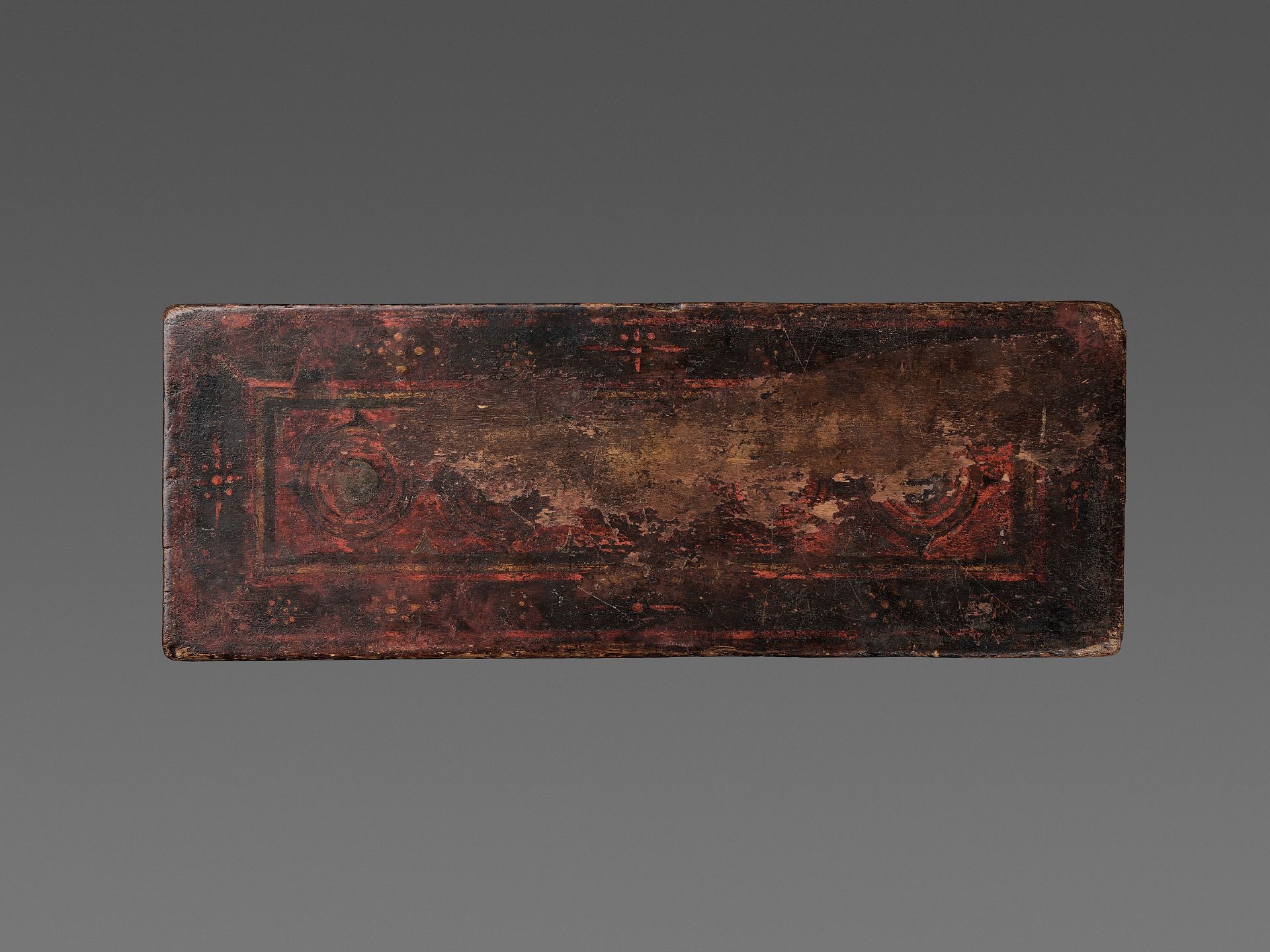 A CARVED WOOD 'EIGHT AUSPICIOUS SYMBOLS' MANUSCRIPT COVER - Bild 8 aus 8