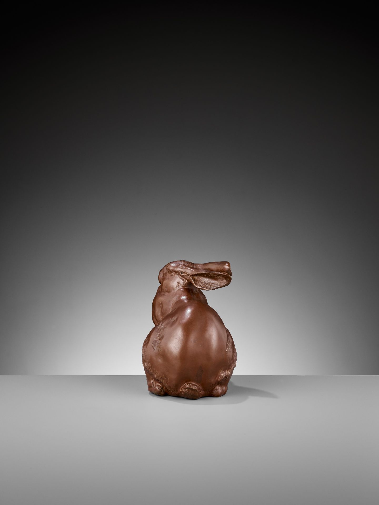 SHIHO: A FINE BRONZE OF A HARE - Image 4 of 12
