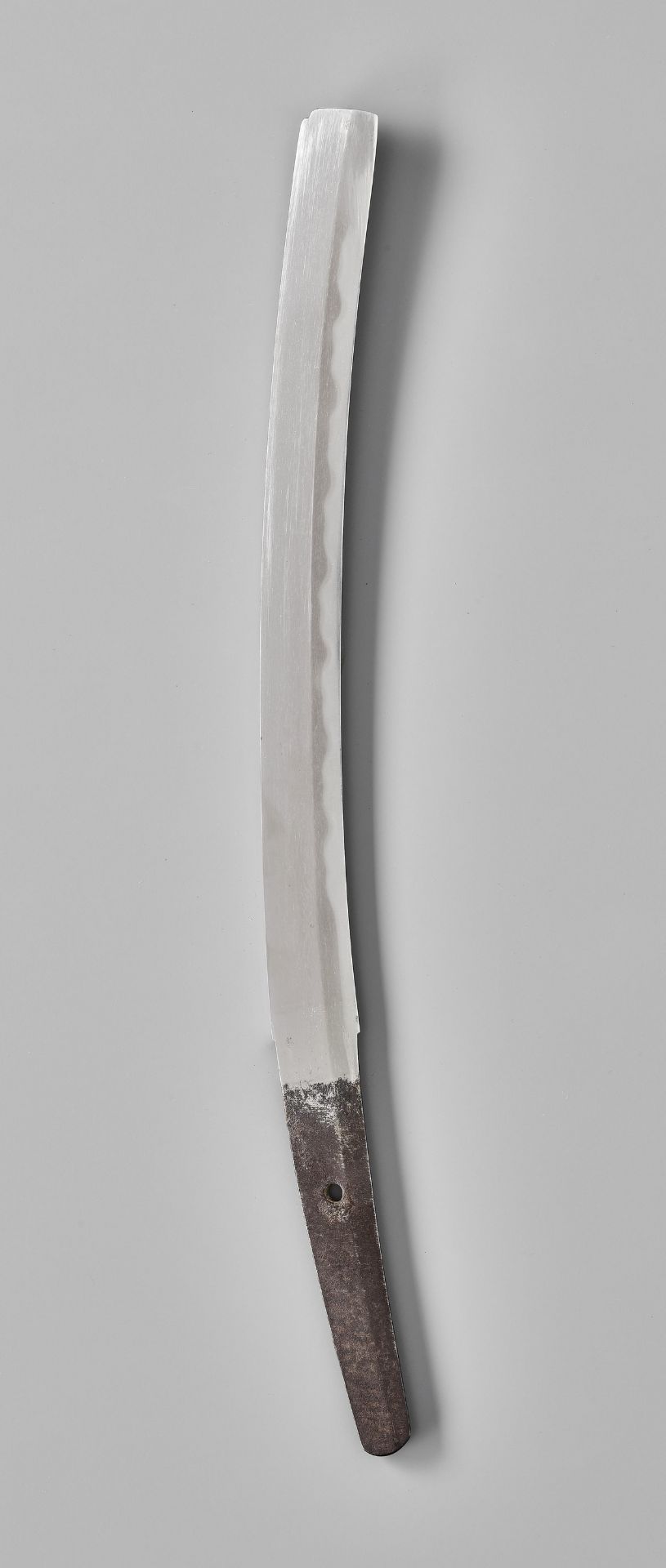 AN EXTREMELY RARE KUBIKIRI ('HEAD-CUTTER') TANTO IN KOSHIRAE