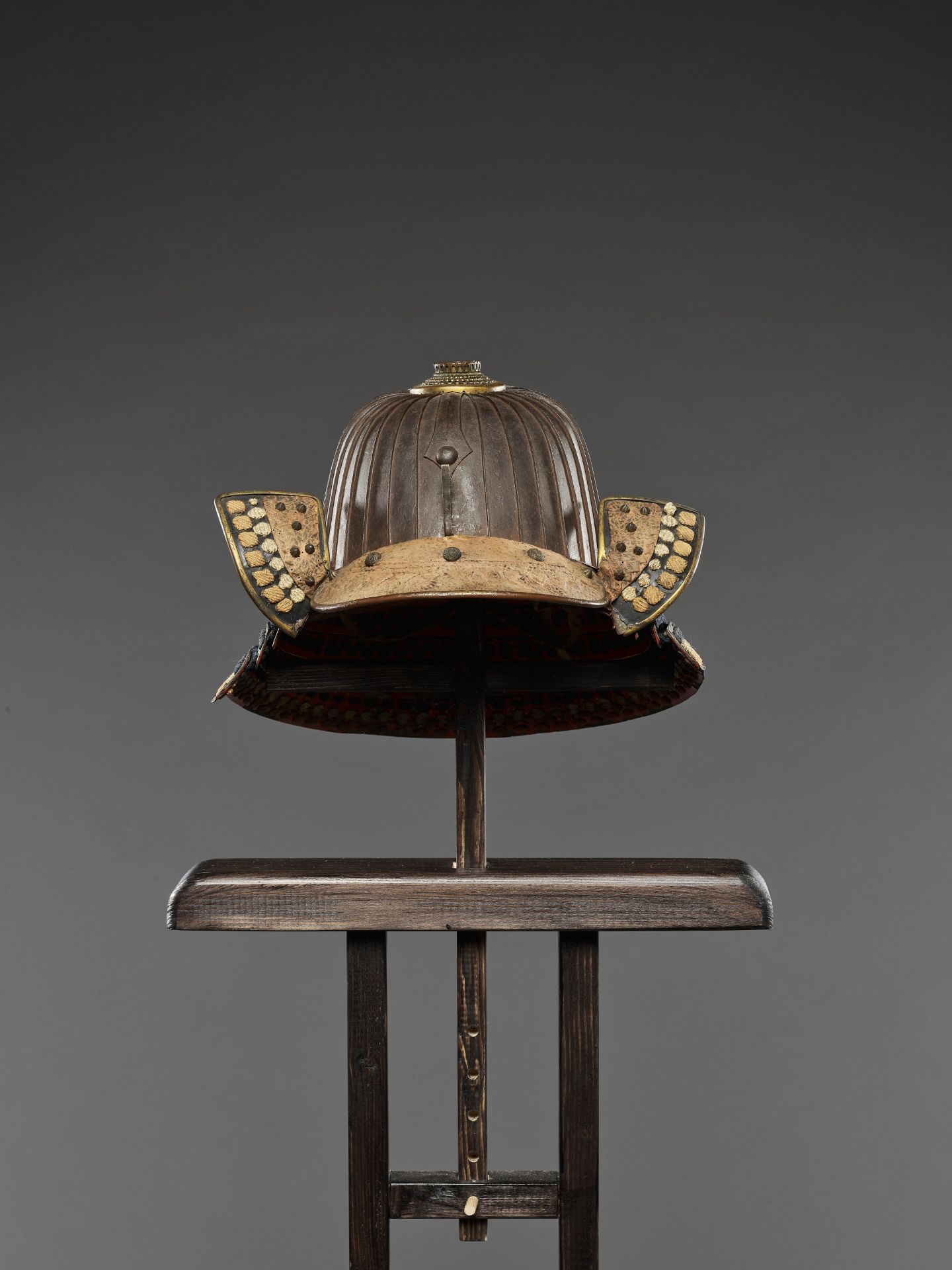 AN IRON KABUTO (HELMET) - Image 4 of 8