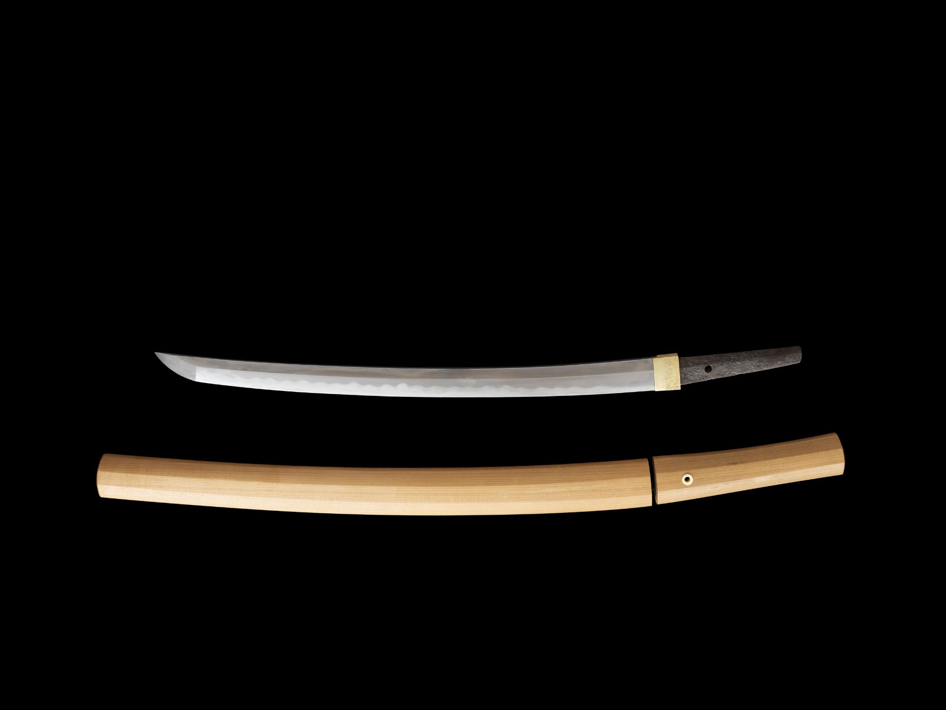 A WAKIZASHI IN SHIRASAYA, WITH NBTHK HOZON CERTIFICATE - Bild 4 aus 6