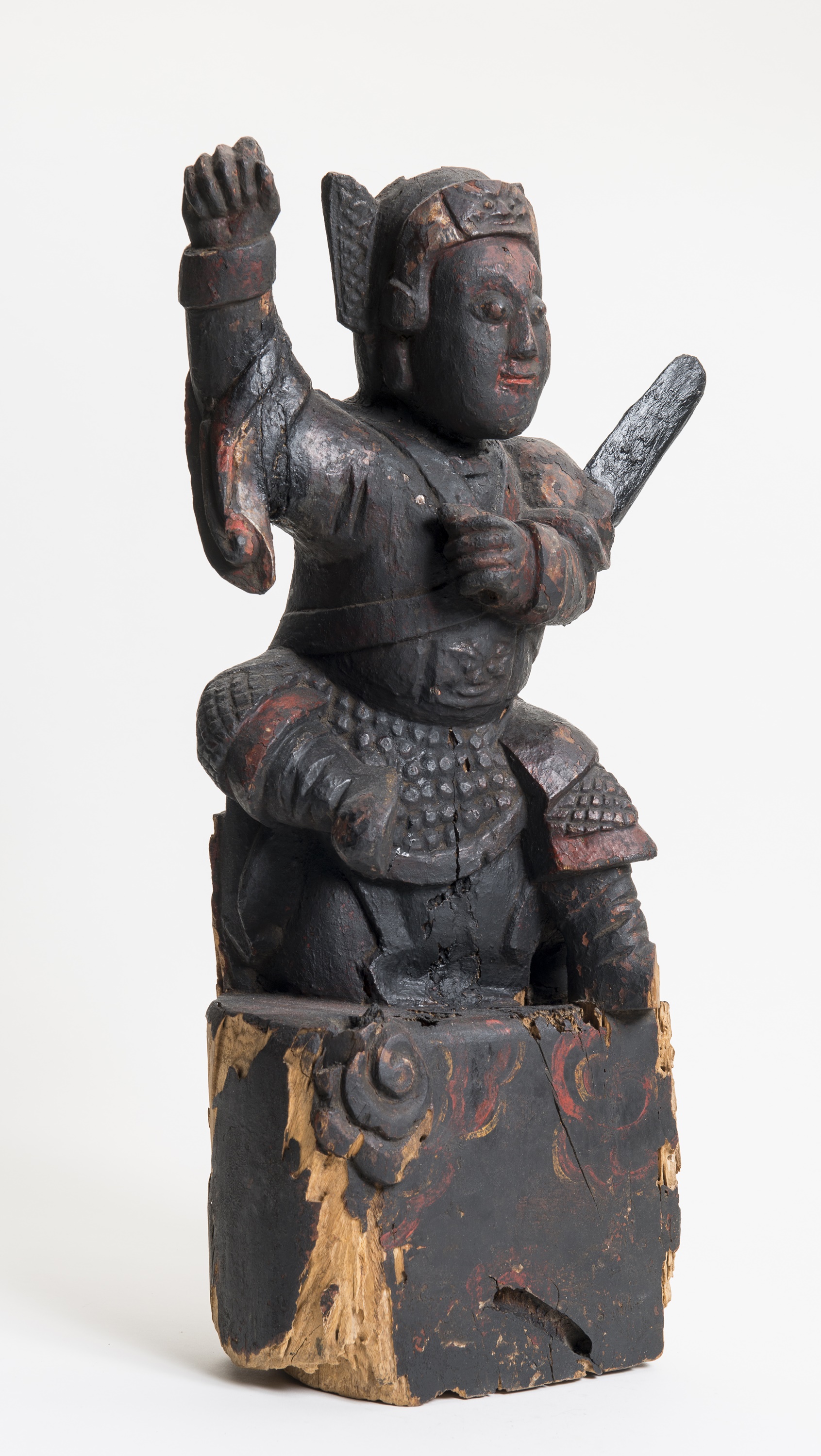 GUARDIAN DEITY WITH SWORD - Image 3 of 8