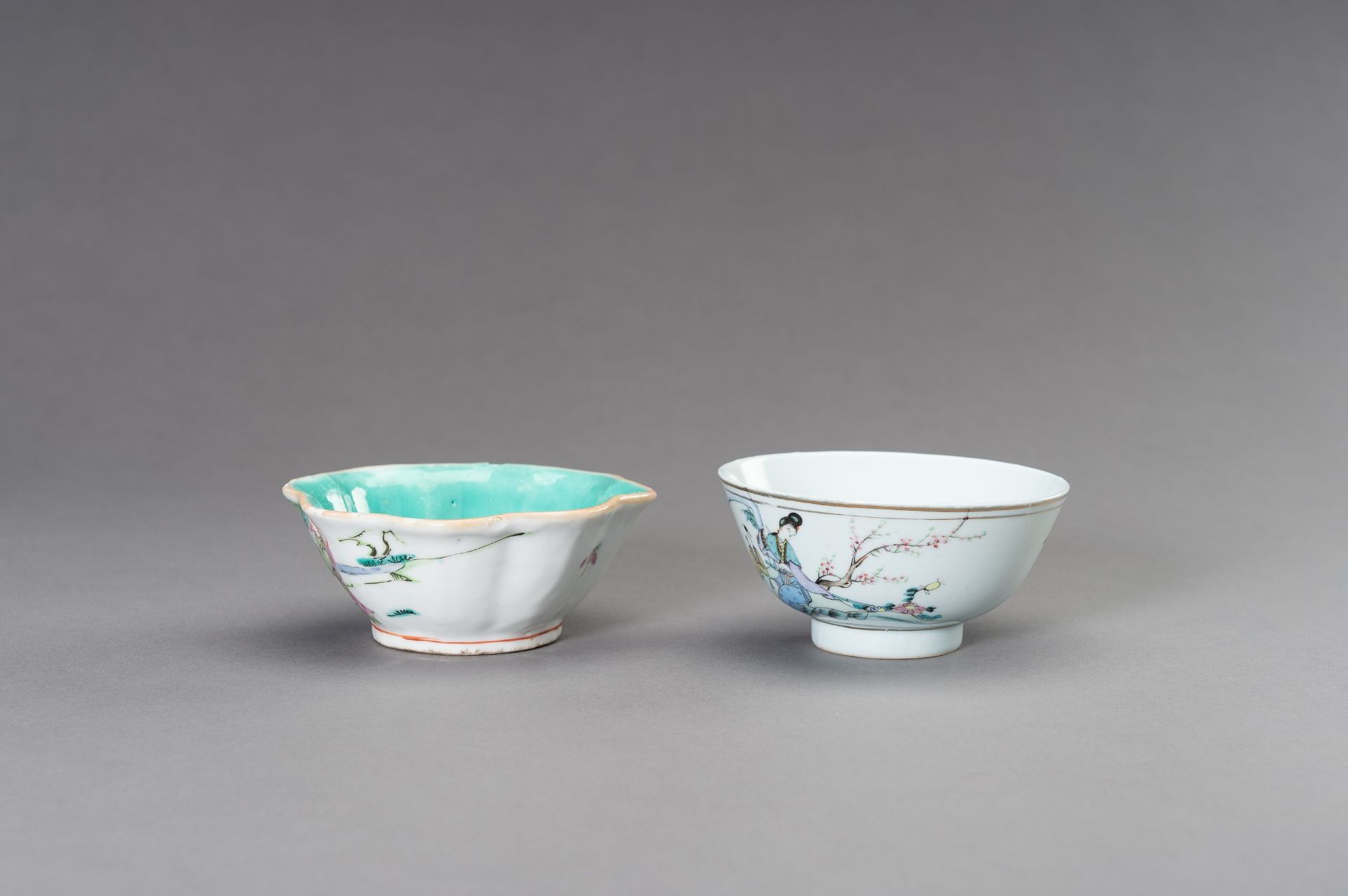A MIXED LOT WITH SIX PORCELAIN BOWLS, REPUBLIC PERIOD OR LATER - Image 18 of 24