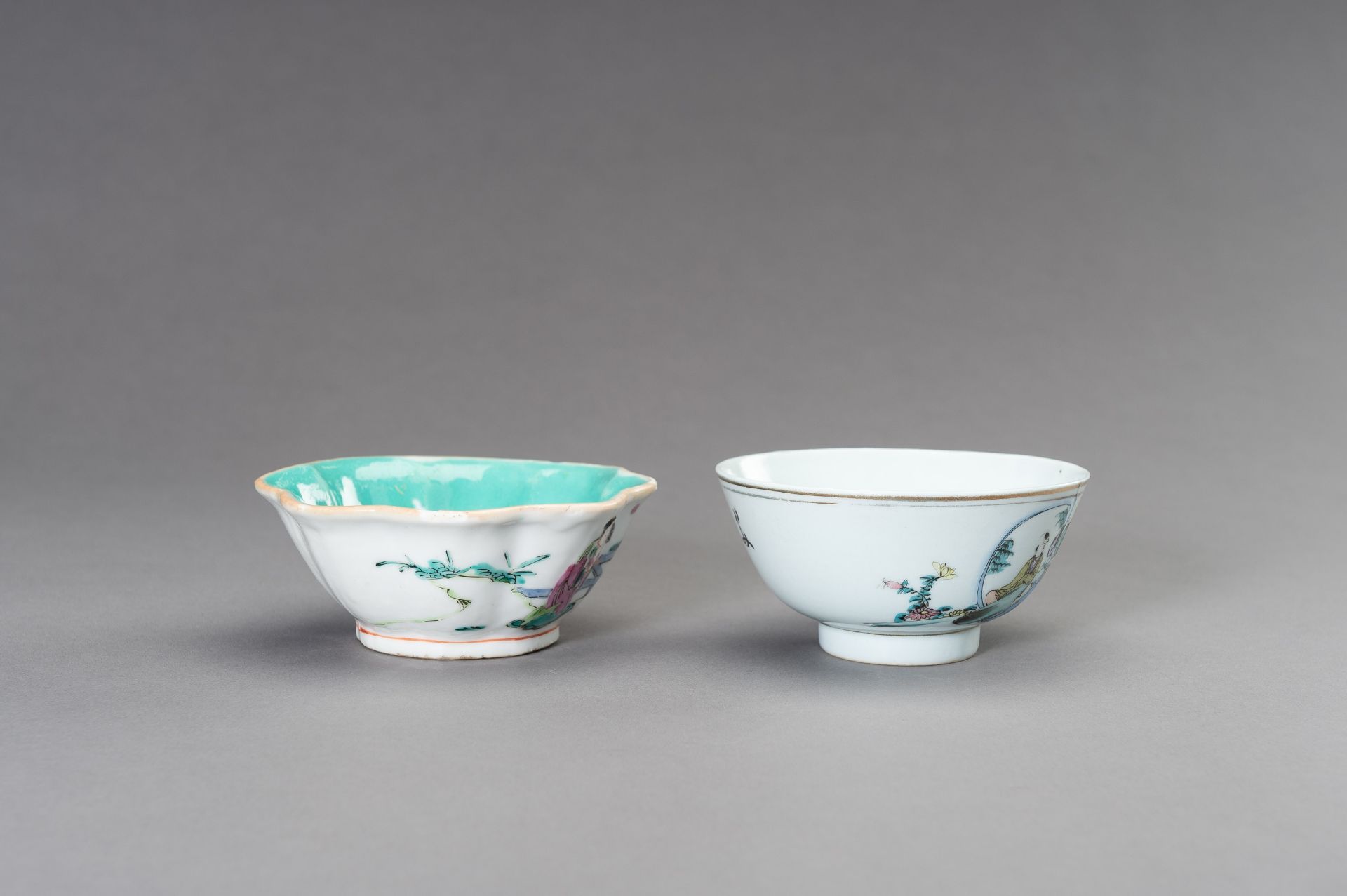 A MIXED LOT WITH SIX PORCELAIN BOWLS, REPUBLIC PERIOD OR LATER - Image 20 of 24