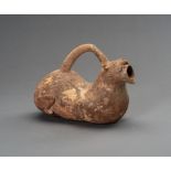 AN AMLASH TERRACOTTA ZOOMORPHIC VESSEL