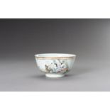 A WEI BINGCHANG 'IMMORTALS' PORCELAIN BOWL, 1900s