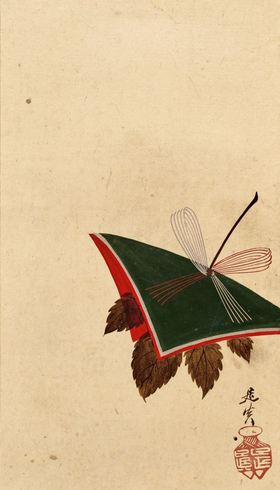 SHIBATA ZESHIN: AN IMPORTANT ALBUM OF FIVE LACQUER PAINTINGS DEPICTING THE GOSEKKU - Image 5 of 29
