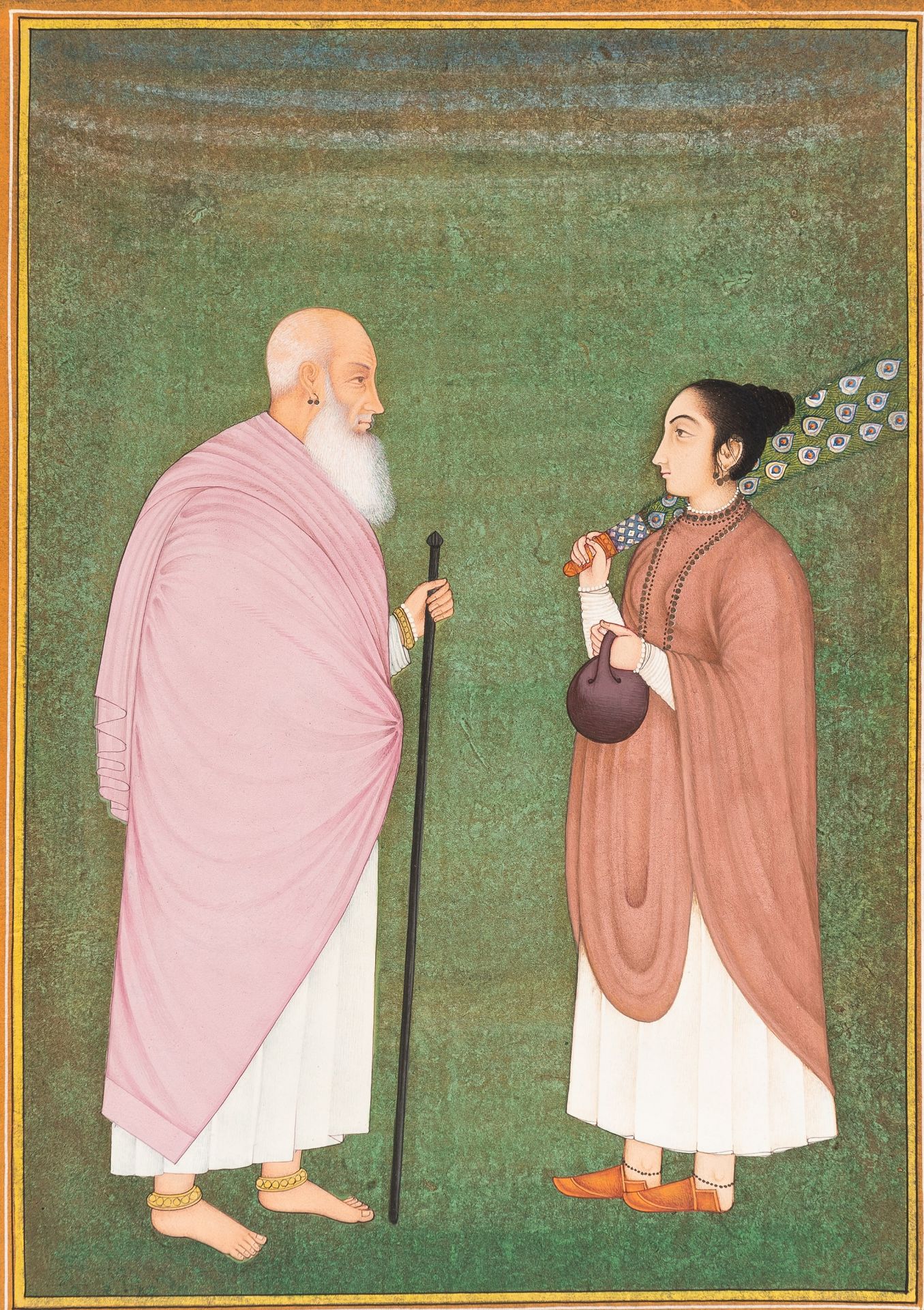 A FINE INDIAN MINIATURE PAINTING
