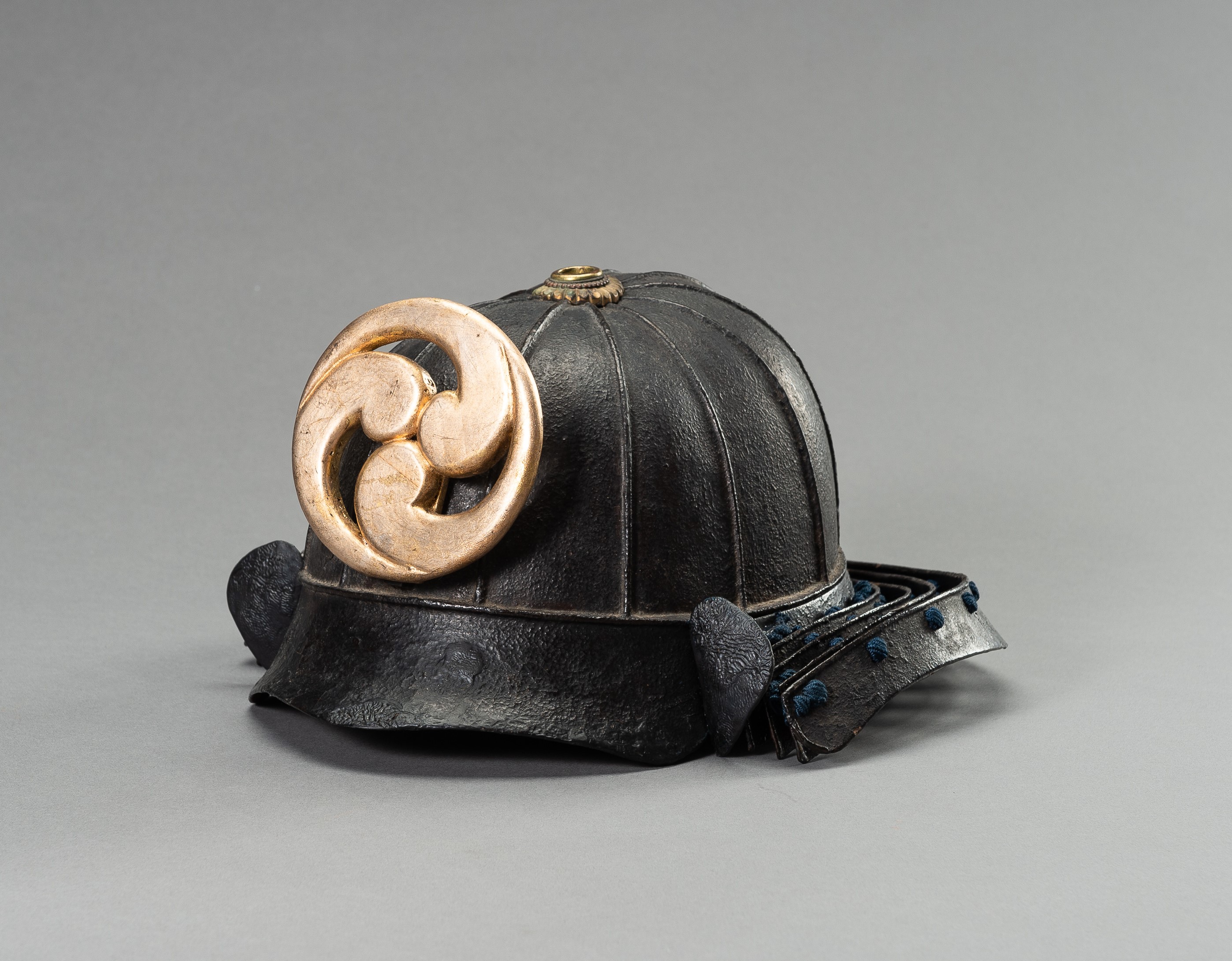 AN IRON KABUTO (HELMET)