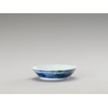 A BLUE AND WHITE PORCELAIN BOWL