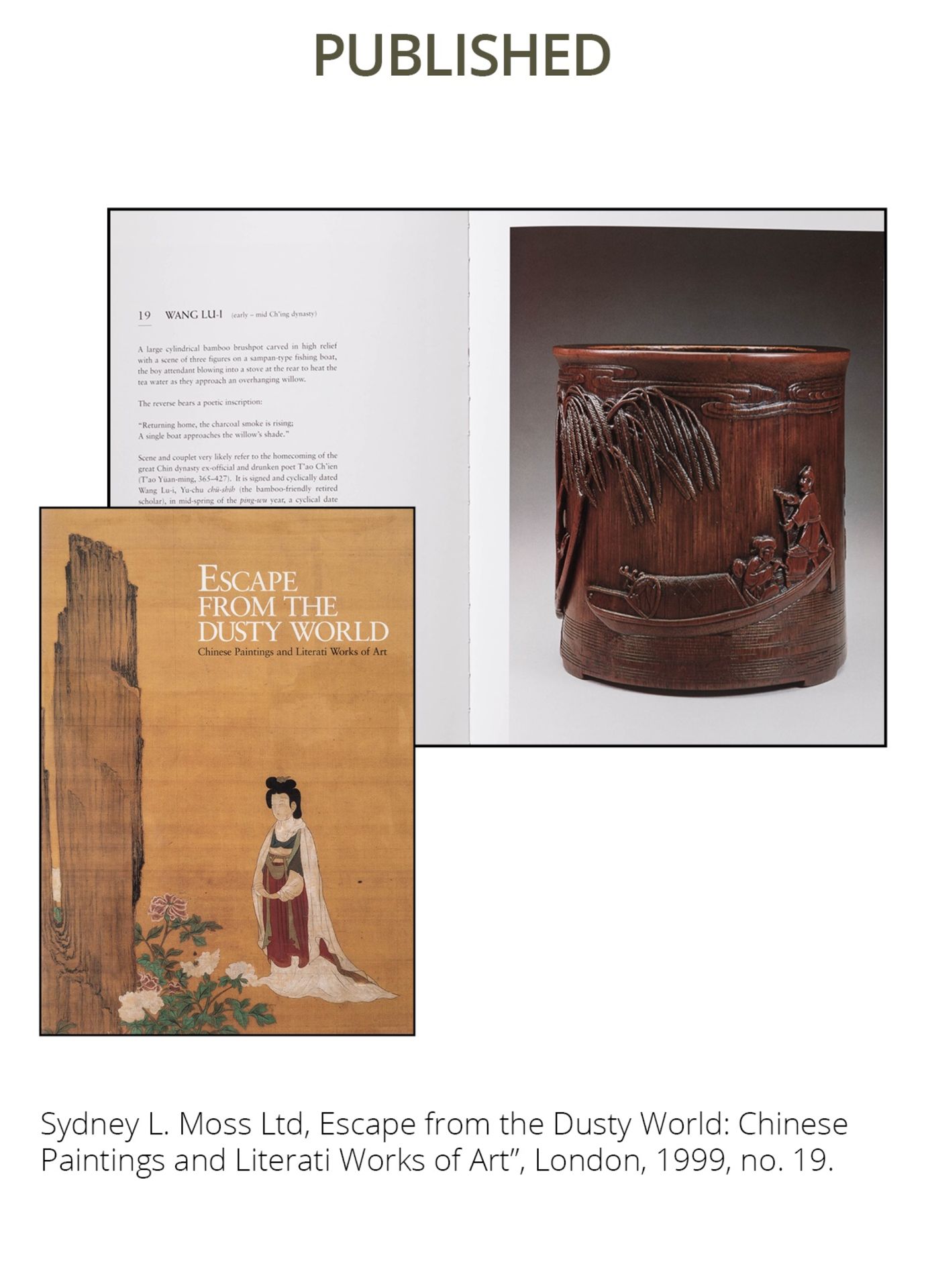 AN INSCRIBED BAMBOO BRUSHPOT, BITONG, BY WANG LUYI, 18TH CENTURY - Image 5 of 22