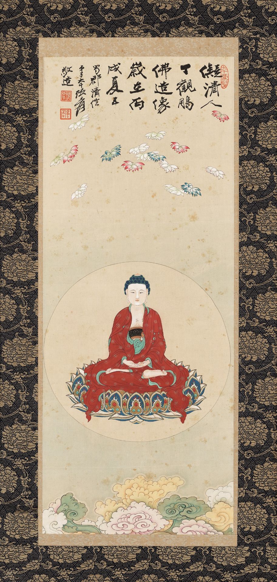 BUDDHA AMITABHA', BY ZHANG DAQIAN (1899-1983) - Image 9 of 11