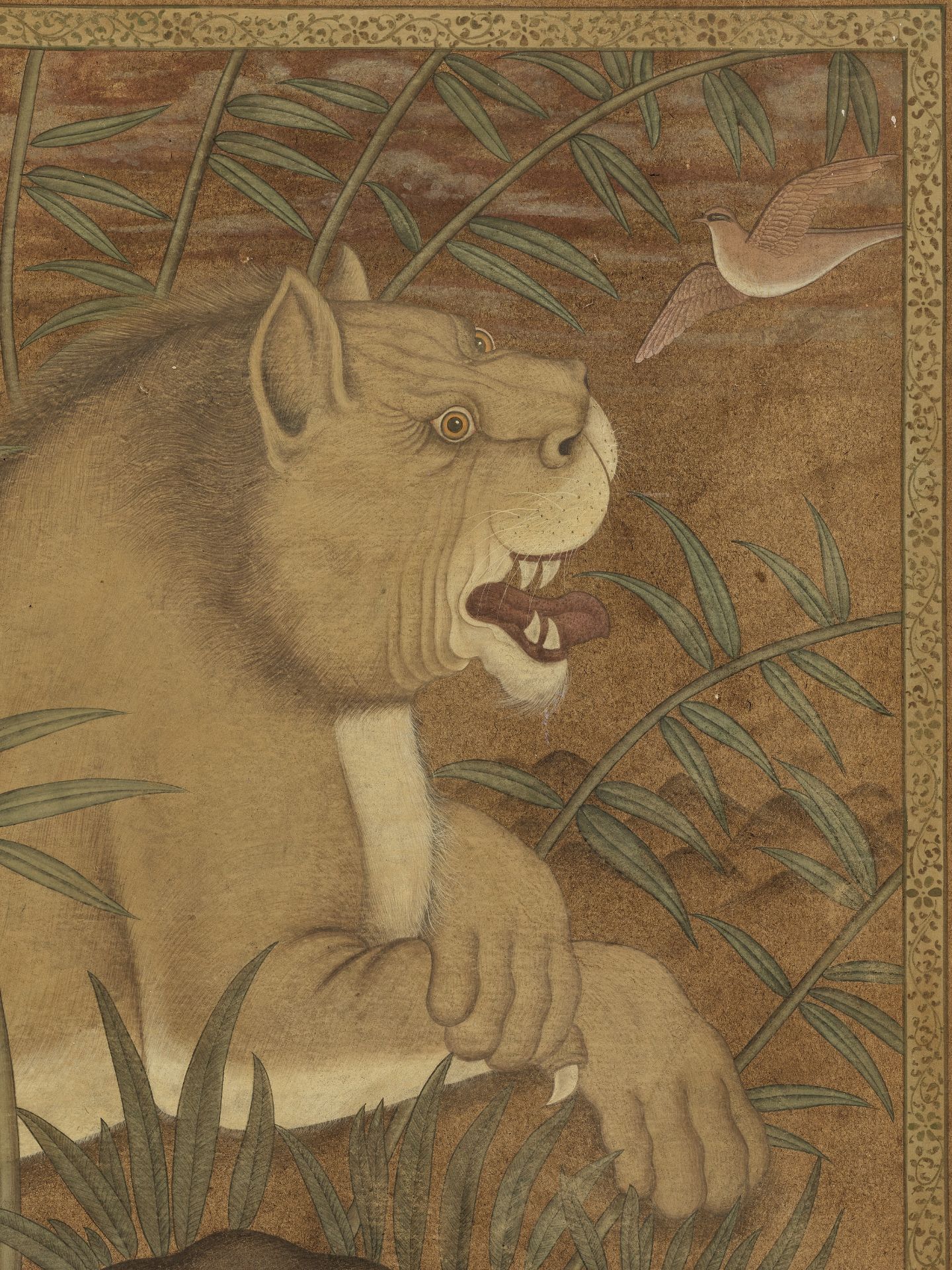 LION AT REST', MUGHAL EMPIRE - Image 3 of 6